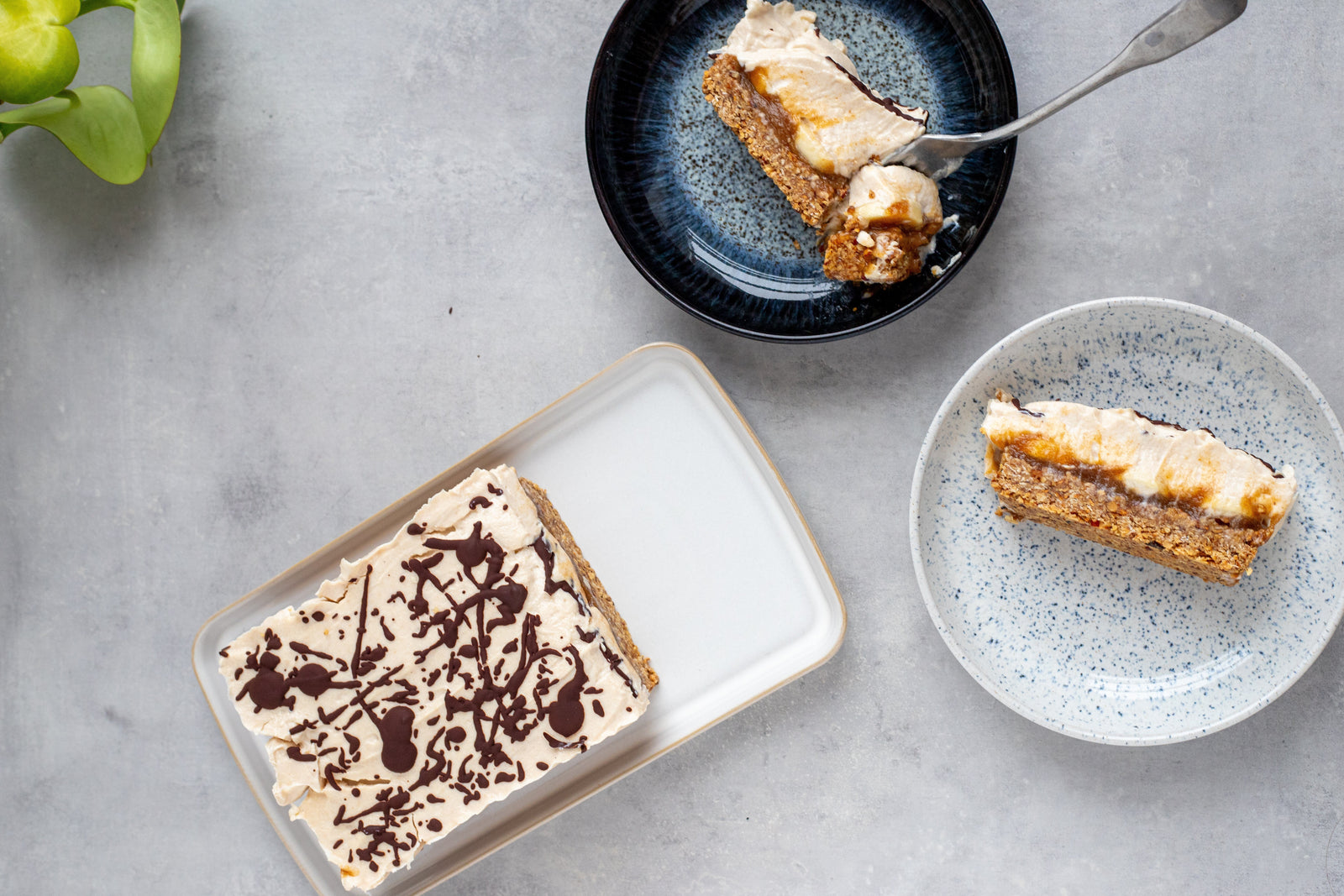 High-Protein Banoffee Pie