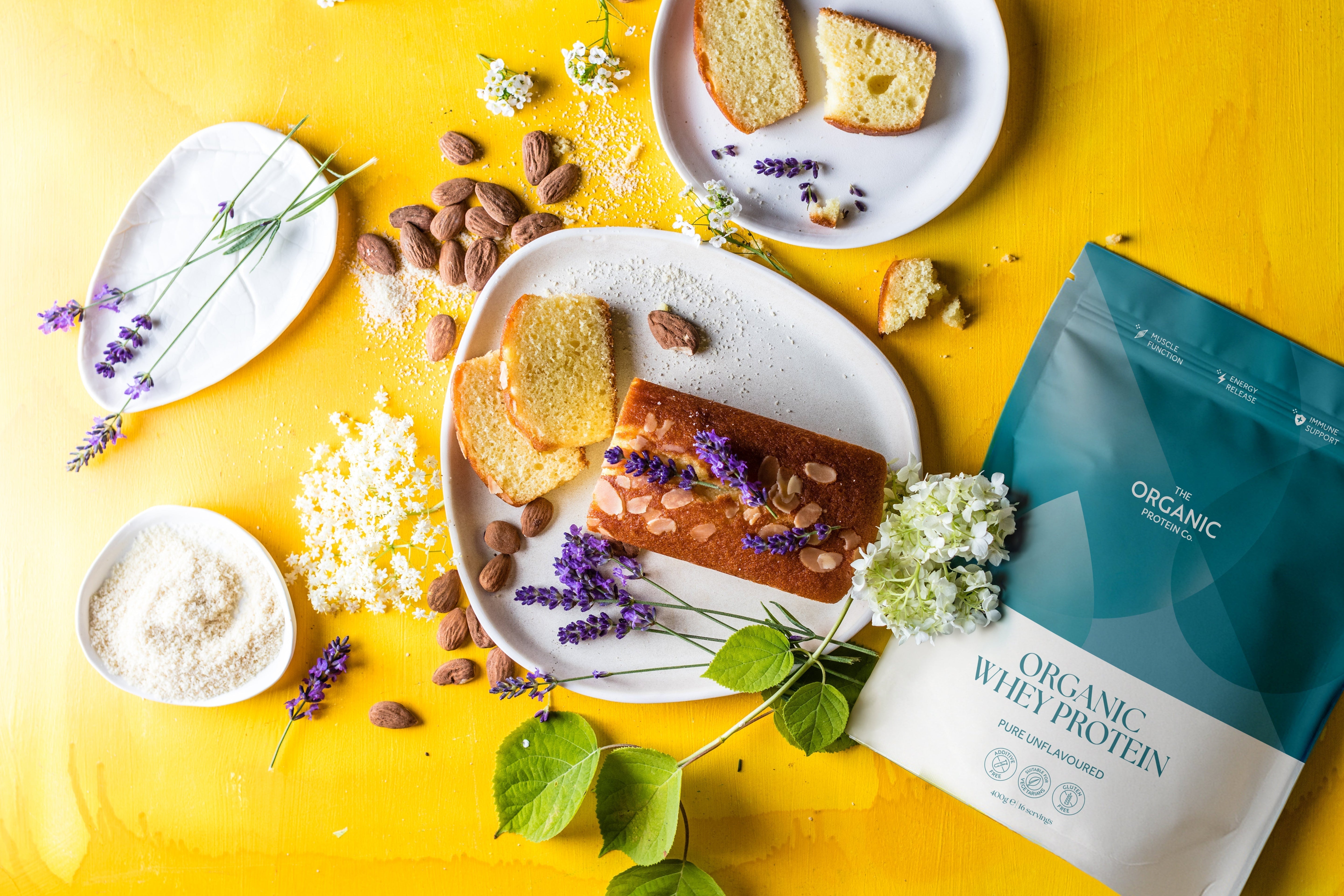 Almond Whey Protein Cake