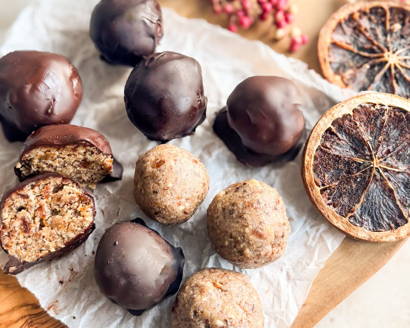 Christmas Protein Balls