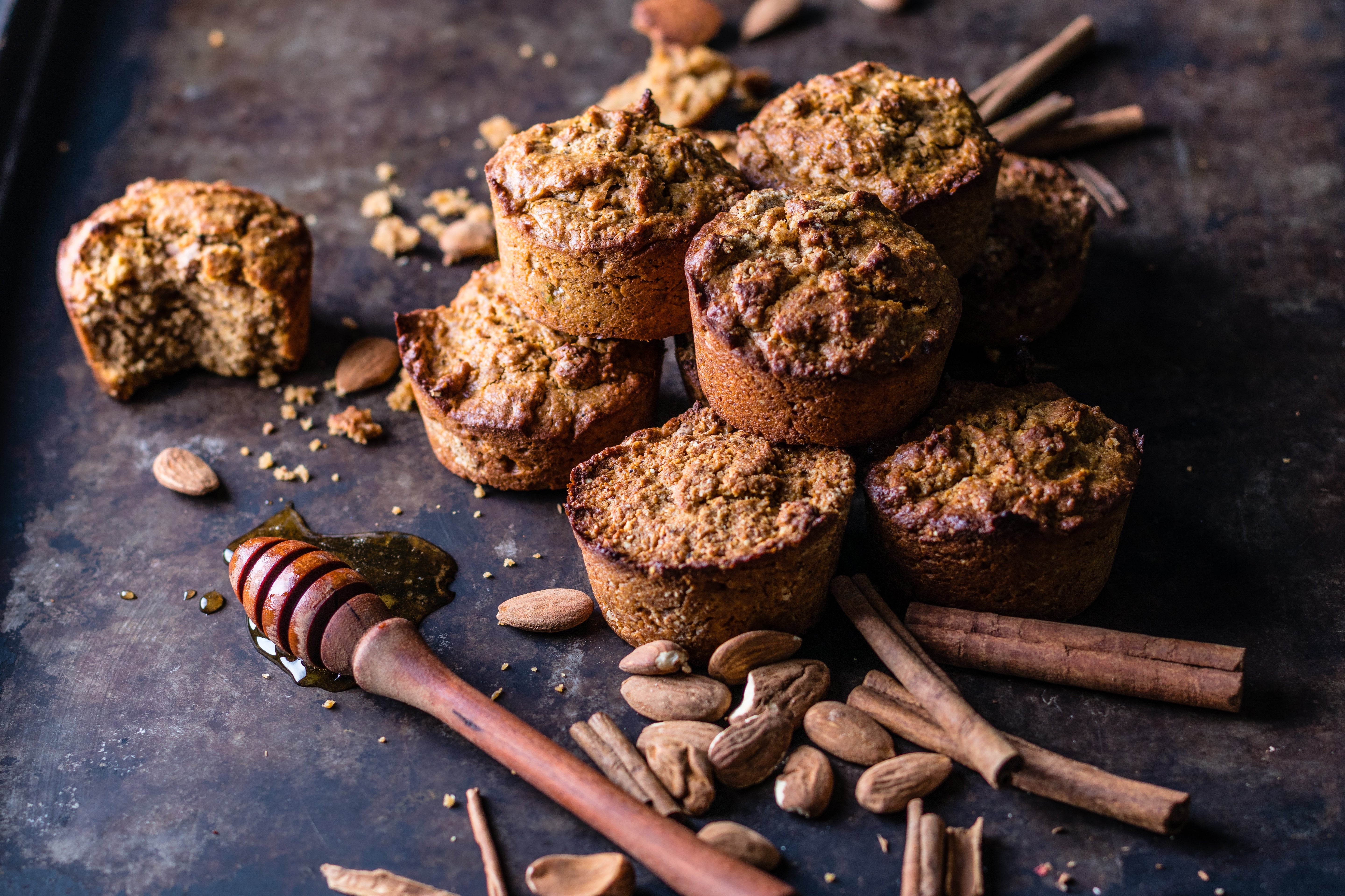 Cinnamon Protein Muffins
