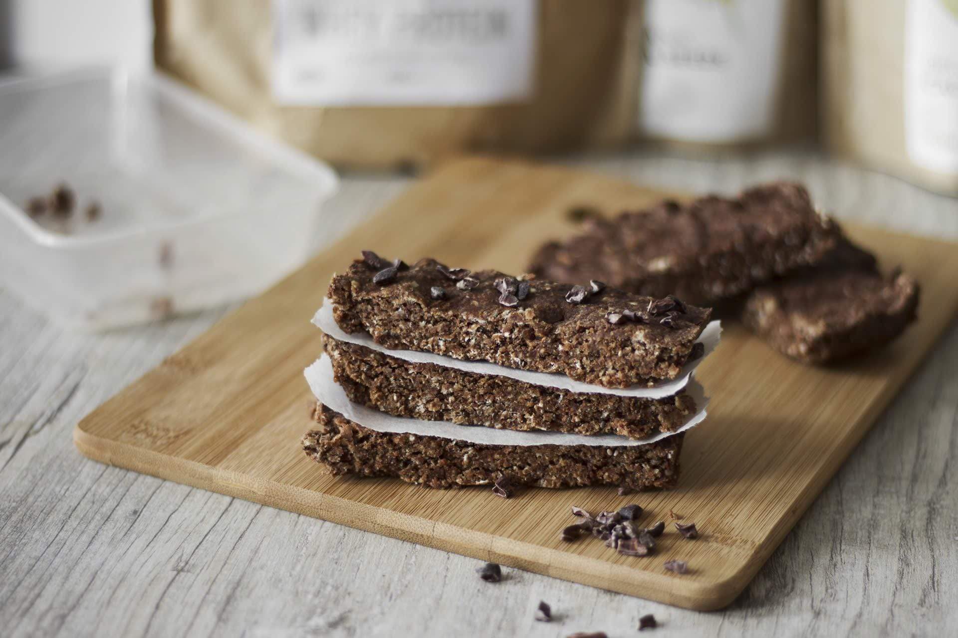 No Bake Peanut Butter Protein Bars