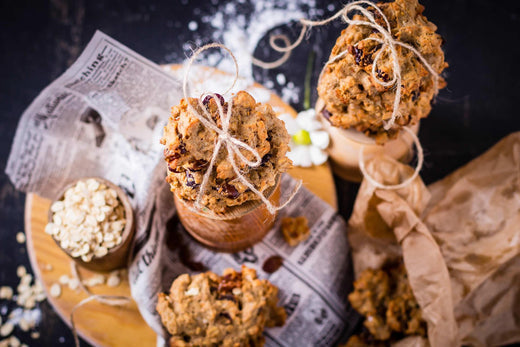 Oats & Whey Protein Cookies