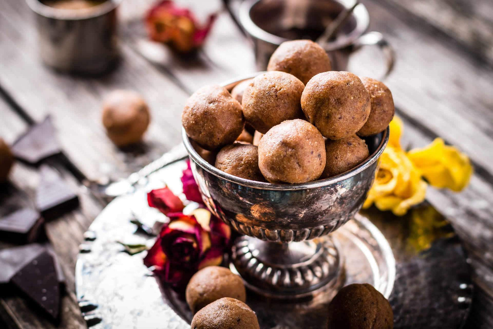 Nutty Choccy Chip Protein Balls