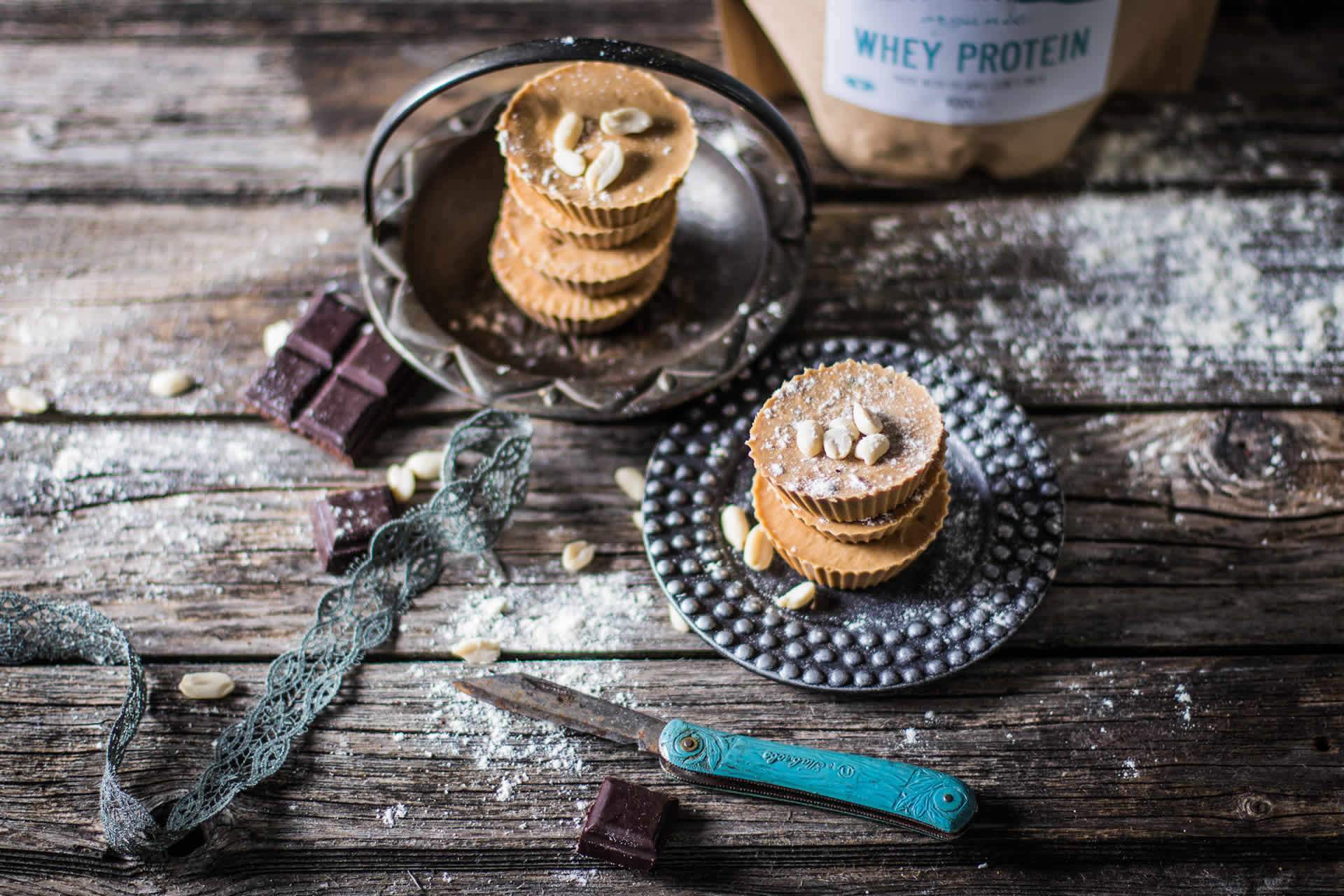 Peanut Butter & Whey Protein Cups
