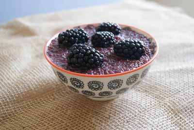 Quinoa, Chia & Blackberry Porridge