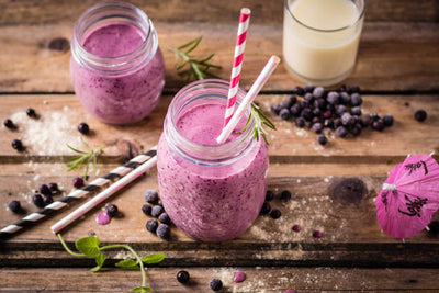 Very Berry Organic Whey Protein Smoothie