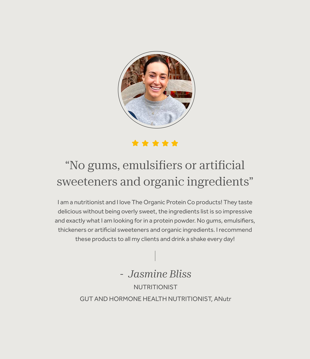 Real Coffee Organic Whey Protein Powder