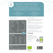 Organic Whey Protein Pure Unflavoured