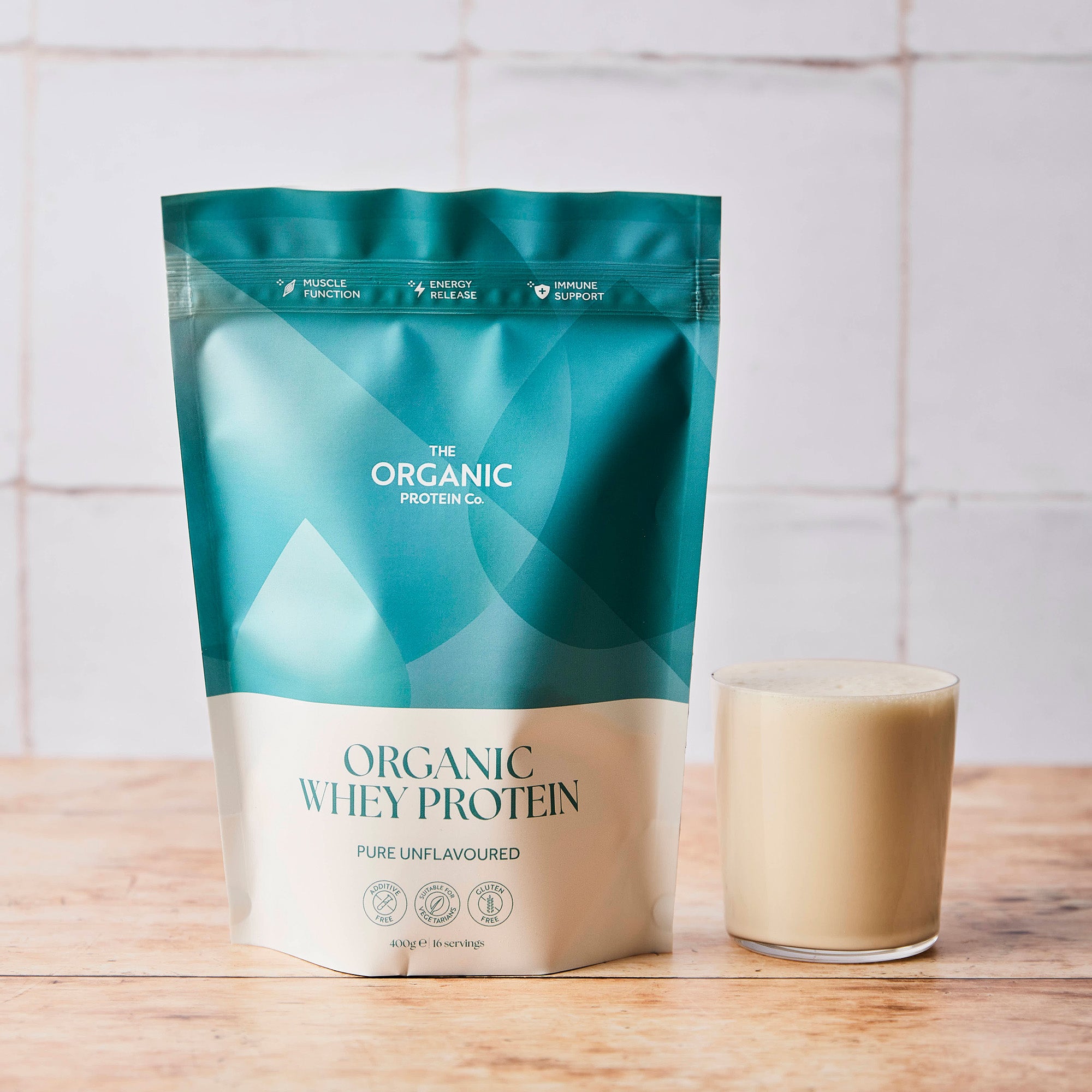 Organic Whey Protein Pure Unflavoured